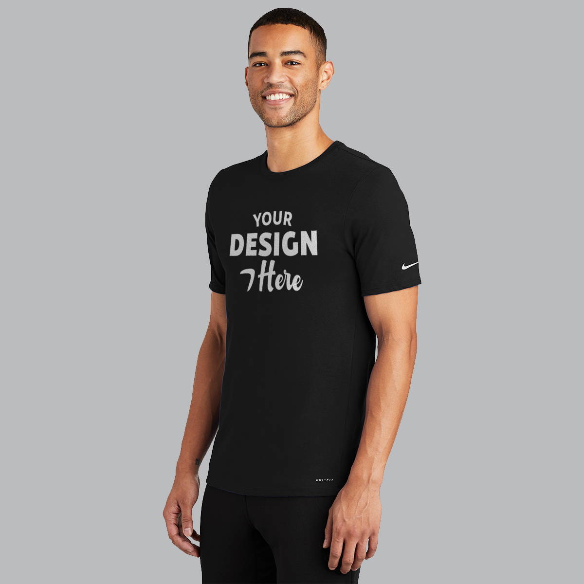 Polyester T Shirts custom logo
